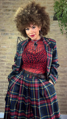 Americana Tartán Azul