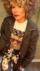 Chaqueta Tachuelas Choco
