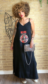 Vestido AC/DC - Exclusivo LOOFRO