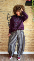 Sudadera Rollings Granate