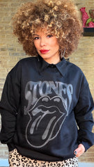 Sudadera Rollings Negra