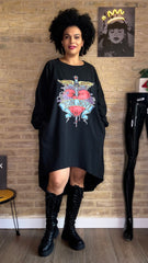 Vestido Sudadera Bon Jovi - Exclusivo LOOFRO