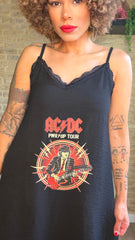 Vestido AC/DC - Exclusivo LOOFRO