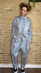 Sobrecamisa Tachuelas Gris