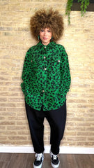 Sobrecamisa Print Verde