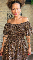 Vestido Leopardo