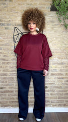 Pantalón Sport Raya Buganvilla