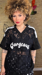 Camiseta Gorgeous Negra