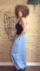 Pantalón Raso Acero