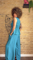 Conjunto Fluido Azul