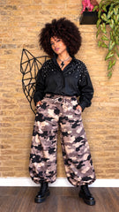 Pantalón Fluido Army