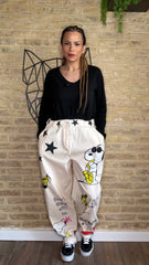 Pantalón Crema Snoopy