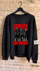Sudadera Cuidado Que Muerdo - Exclusivo LOOFRO
