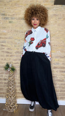 Pantalón Micropana Bombacho Negro