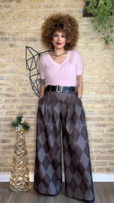 Pantalón Rombo Franela Elefante