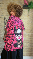 Camiseta Frida Print