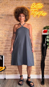 Vestido Tachuelas Estrellas