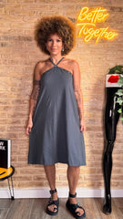 Vestido Tachuelas Estrellas