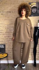 Conjunto Marrón Café