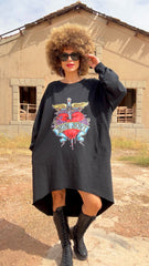 Vestido Sudadera Bon Jovi - Exclusivo LOOFRO