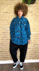 Sobrecamisa Print Azul