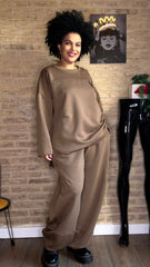 Conjunto Marrón Café