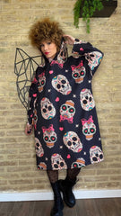 Vestido Calaveras Maxi