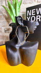 Pendientes Diamante Acero PLATEADO