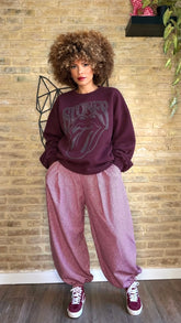 Pantalón Globo Cuadros