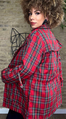 Parka Tartán