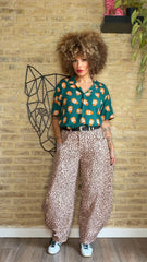 Pantalón Leopardo Globo