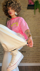 Pantalón Globo Blanco