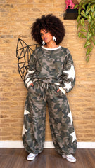 Pantalón Army Estrellas