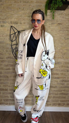 Pantalón Crema Snoopy