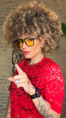 Conjunto Encaje Rojo