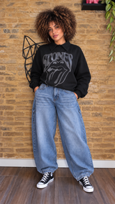 Pantalón Denim Balloon