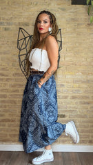 Falda Denim Pasley