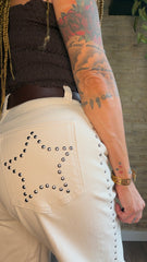 Pantalón Denim Tachuela Estrella