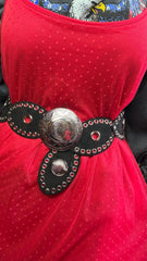 Cinturón Elástico Placa Plata