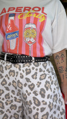 Pantalón Print Vaquero Blanco