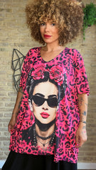Camiseta Frida Print