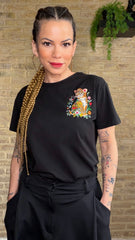 Camiseta Tigre Bordado