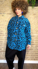 Sobrecamisa Print Azul