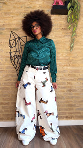 Pantalón Denim Salchichas