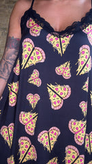 Vestido Lencero Pizzas -Exclusivo LOOFRO