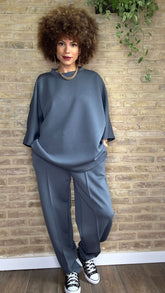 Conjunto Maxi Z Gris