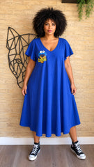 Vestido Cookie Monster - Exclusivo LOOFRO