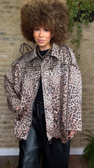 Bomber MAXI Antelina Leopardo