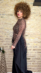 Camiseta Gasa Asimétrica Print