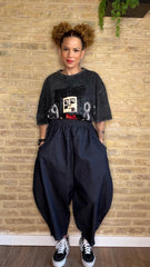 Pantalón Balloon Denim Negro